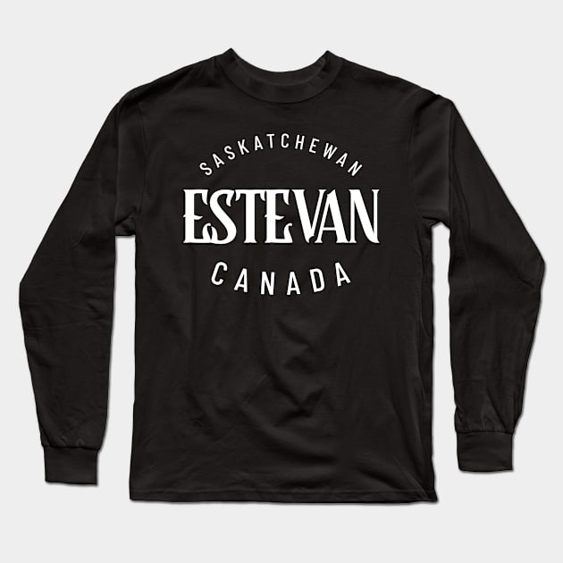 Estevan, Saskatchewan, Canada Long Sleeve T-Shirt by Canada Tees